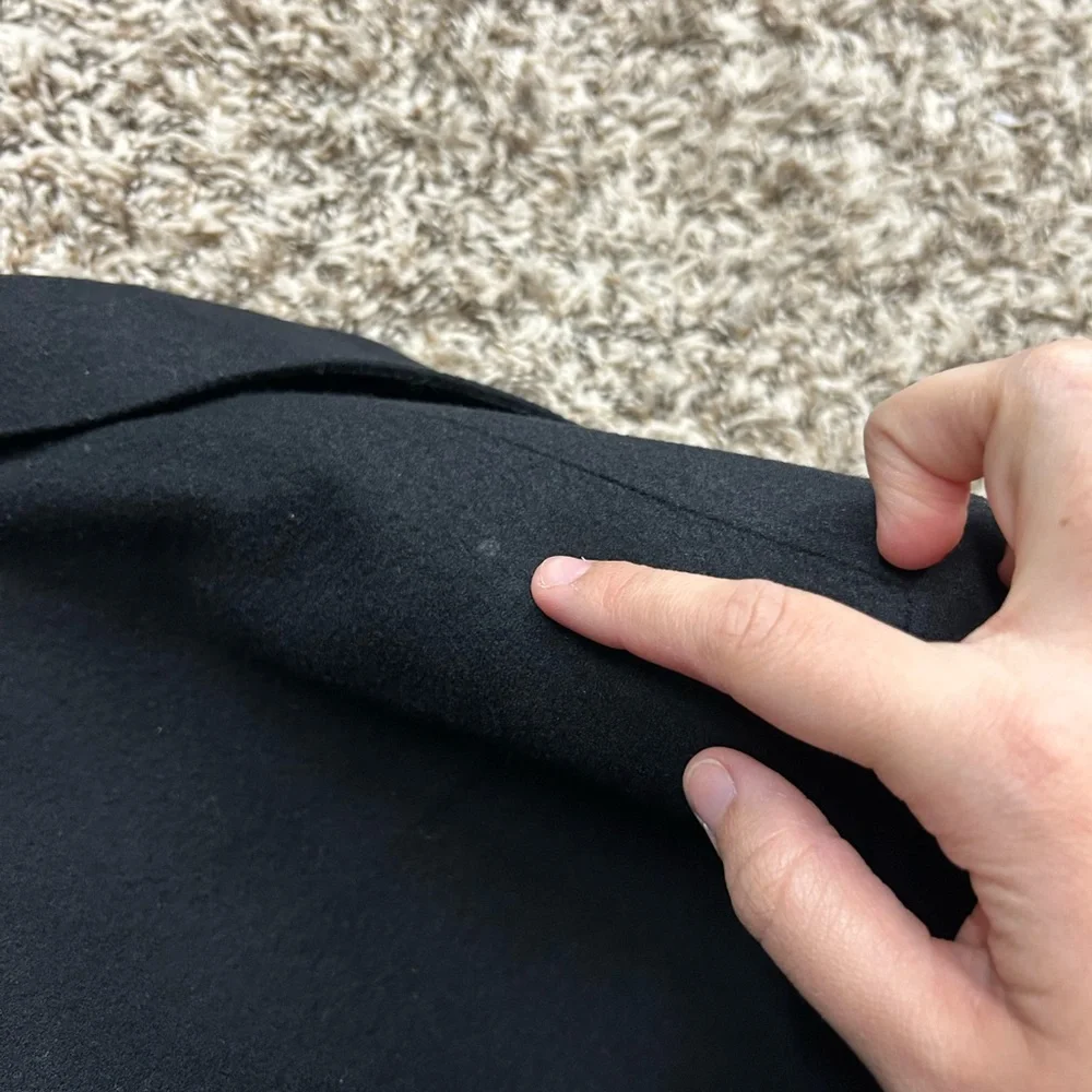 Valentino Uomo Black Wool Cashmere Men’s Blazer Sz 41R
